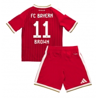 Camiseta Bayern Munich Nathaniel Brown #11 Primera Equipación Replica 2026-27 para niños mangas cortas (+ Pantalones cortos)